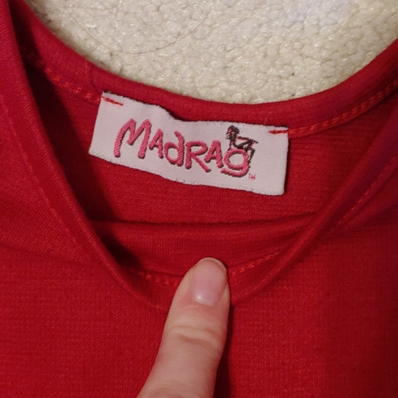 Red baby doll shirt - Picture 2 of 2